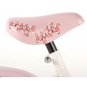 Bicicleta pentru fete 12 inch cu roti ajutatoare Volare Rose