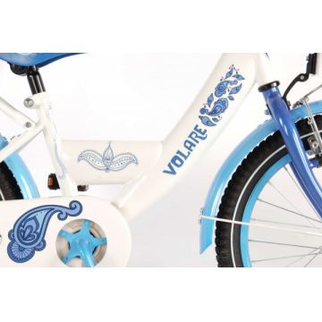 Bicicleta pentru fete 18 inch cu cosulet Volare Paisley
