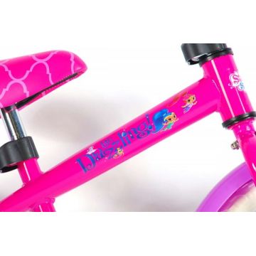 Bicicleta Volare copii 12 inch fara pedale Shimmer and Shine