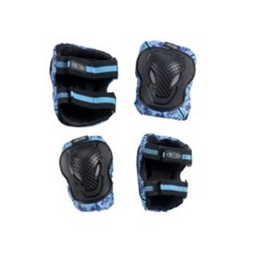 Set protectii Micro knee elbow blue