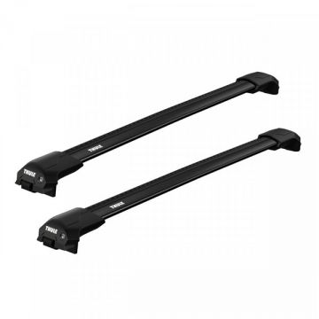 Bare transversale Thule Evo Raised Edge Black pentru Audi 100 (C3) Avant 1983-1990