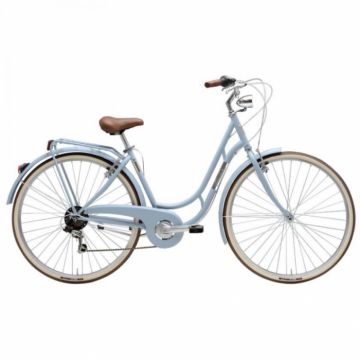 Bicicleta Adriatica Danish Lady 6v 28 Albastru Deschis 48 cm
