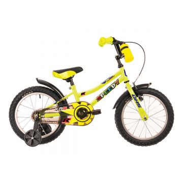 Bicicleta Copii Dhs 1601 2022 - 16 Inch, Verde
