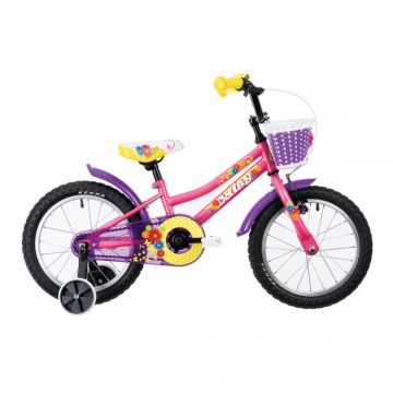 Bicicleta Copii Dhs 1602 2022 - 16 Inch, Roz