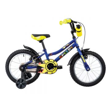 Bicicleta Copii Dhs 1603 - 16 Inch, Albastru