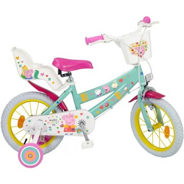 Bicicleta copii Peppa Pig, 14 inch