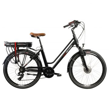 Bicicleta Electrica Devron 26120 2020 - 26 Inch, M, Negru