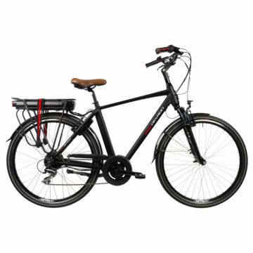 Bicicleta Electrica Devron 28221 - 28 Inch, XL, Negru