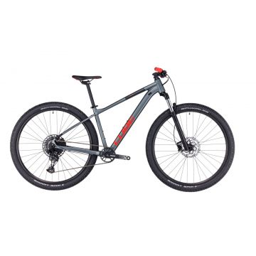 Bicicleta Mtb Cube Analog 2023 - 29 Inch, M, Gri-Rosu