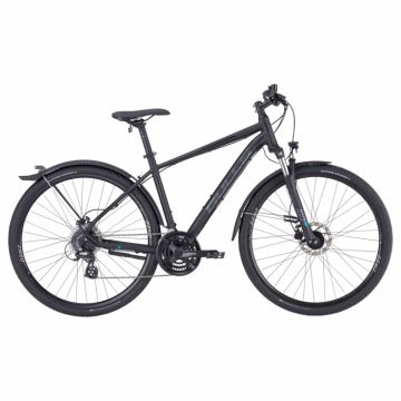 Bicicleta Oras Bulls Crossbike Street - 28 Inch, 480 cm, Negru