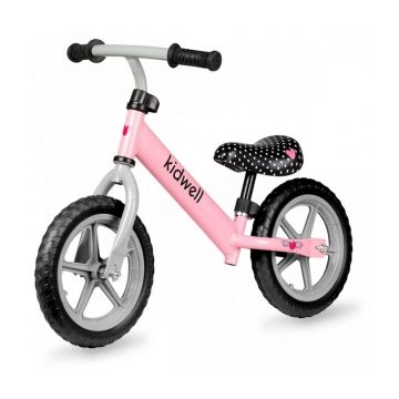 Kidwell - Bicicleta fara pedale Rebel, 12 , Roz