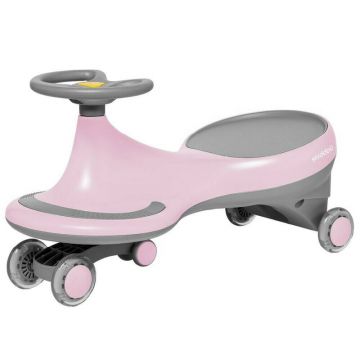 Skiddou - Jucarie ride-on gravitationala Bjorg, Keep Pink, Roz,