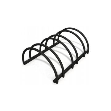 Suport rastel biciclete cu 3 sloturi -model 0022-3 Negru