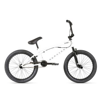 Bicicleta BMX Haro Downtown DLX 20 Alb