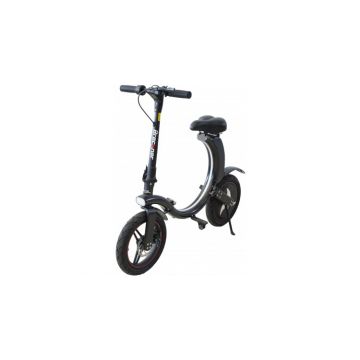 Bicicleta electrica pliabila Breckner Germany 350w 10ah negru 14 inch