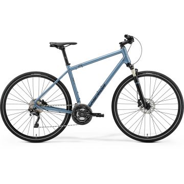 Bicicleta trekking pentru barbati Merida Crossway XT-Edition Albastru 2022
