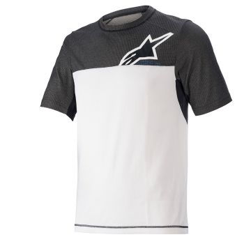 Bluza maneca scurta Alpinestars Alps 8 V2 SS Alb/Negru/Albastru L