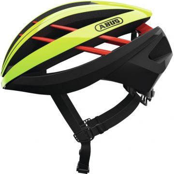 Casca Abus sosea Aventor, Neon Yellow, L (57-61 cm)