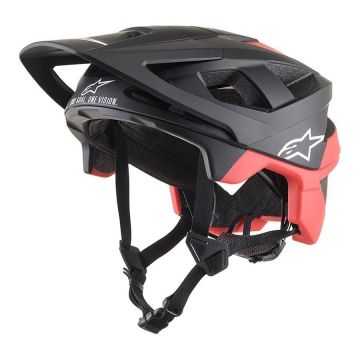 Casca Alpinestars Vector Pro Atom Negru/Rosu Mat S (51-55 cm)