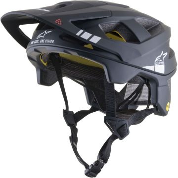 Casca Alpinestars Vector Tech A1 Negru Lucios/Gri Mat S (51-55 cm)