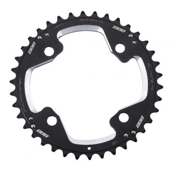 Placa pedalier BBB BCR-45S MTBGear comp. 2x10 Shim.XT 40T/104mm