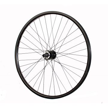 Roata fata 27.5 Fivestars disc, negru, butuc Joytech D761DSE si QR