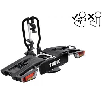 Suport biciclete Thule EasyFold XTF 2 cu prindere pe carligul de remorcare (13 pini) - pentru 2 biciclete