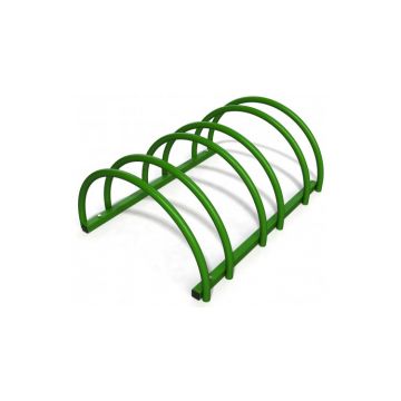 Suport rastel bicicleta cu 3 sloturi -model 0022-3 Verde padure