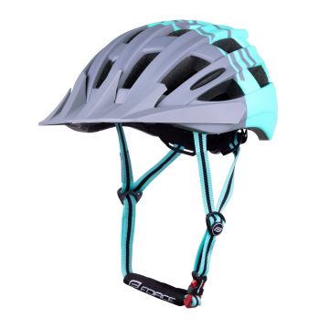 Casca Force Corella MTB gri/turcoaz L-XL (57-61 cm)