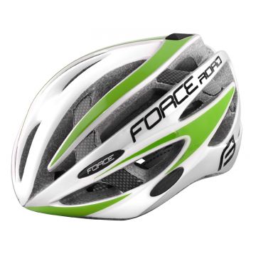 Casca Force Road, alb/verde L-XL (58-63 cm)