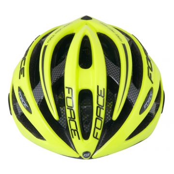 Casca Force Road Pro, fluo/albastru S-M (54-58 cm)
