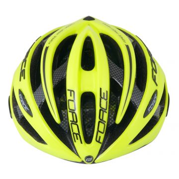 Casca Force Road Pro, fluo/albastru S-M (54-58 cm)