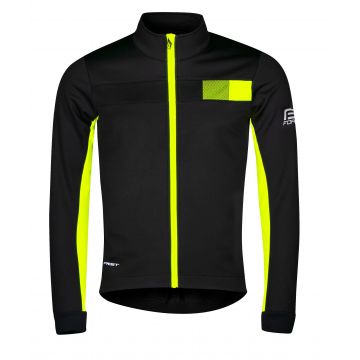 Jacheta Force Frost softshell negru/fluo XXL