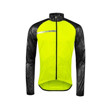 Jacheta Force Windpro KID windproof Fluo/Negru 128-140