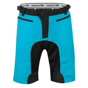 Pantaloni Force MTB-11 cu sub-pantaloni cu bazon Albastri 3XL