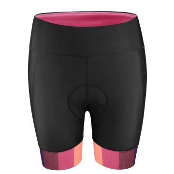 Pantaloni scurti cu bazon Force F Victory, negru/roz, XL