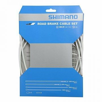 Set cabluri si camasi frana Shimano DA79 Road alb