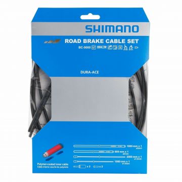 Set cabluri si camasi frana Shimano Dura Ace BC-9000 negru