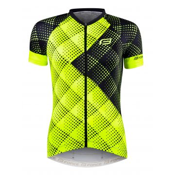 Tricou maneca scurta dama Force Vision, fluo, XS