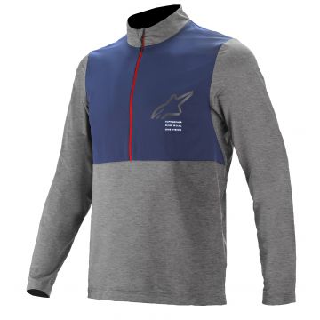 Bluza Alpinestars Nevada LS Jersey Gri/Albastru M