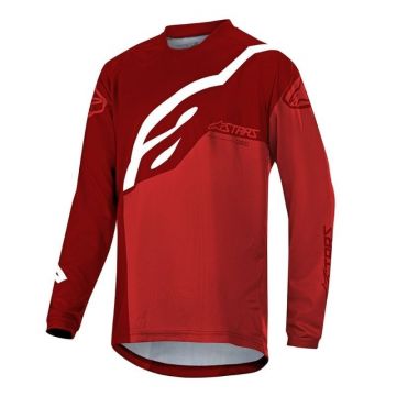 Bluza Alpinestars Youth Racer Factory LS Burgundy Red White L