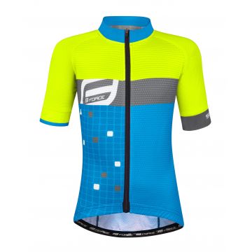 Bluza Copii Force Square Fluo-Albastru 128-140cm