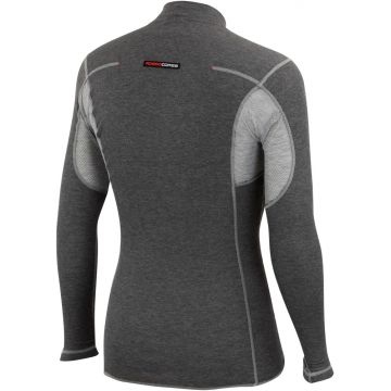 Bluza de corp cu maneca lunga Castelli Flanders Warm LS, Gri, L