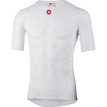 Bluza de corp perforata Castelli Core Mesh SS, Alb, L/XL