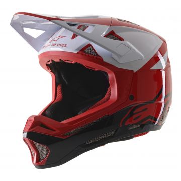 Casca Alpinestars Missile PRO Cosmos Red/White/Glossy L (59-60 cm)