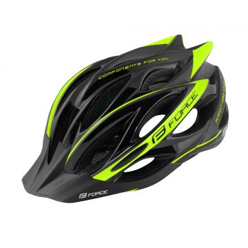 Casca Force Bull Negru/Fluo L-XL (58-61 cm)