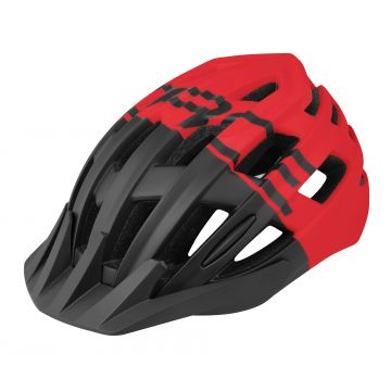 Casca Force Corella MTB negru/rosu L-XL (57-61 cm)