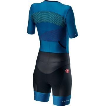 Costum Triatlon cu Maneca Scurta Castelli Free Sanremo 2 W Suit Multicolor XL