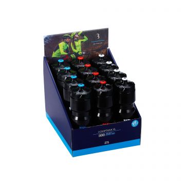 Displaybox 12 bidoane BBB Comptank 750ml Mixed Color