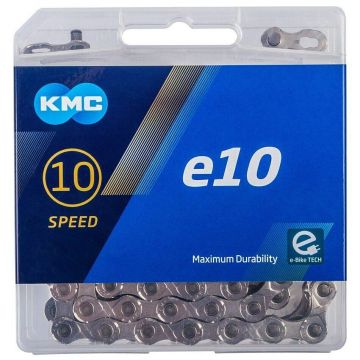 Lant KMC E10 Silver 10 Viteze 122 zale Ebike, Argintiu